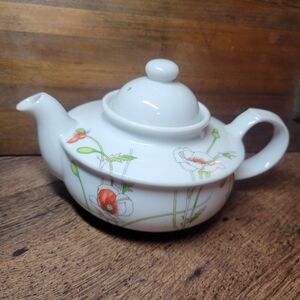 Vtg Poppy Teapot - Prelude The Toscany Collection Japan